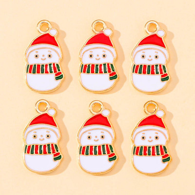 20 ks nových vianočných krištáľových zirkónových náhrdelníkov so snehovou vločkou, príveskov, príveskov pre DIY náušnice, ručne vyrábané šperky, darček pre ženy a dievčatá.