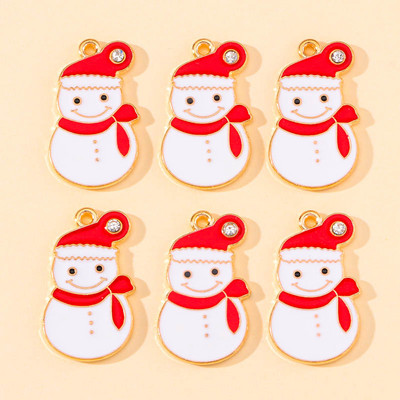 20 ks nových vianočných krištáľových zirkónových náhrdelníkov so snehovou vločkou, príveskov, príveskov pre DIY náušnice, ručne vyrábané šperky, darček pre ženy a dievčatá.