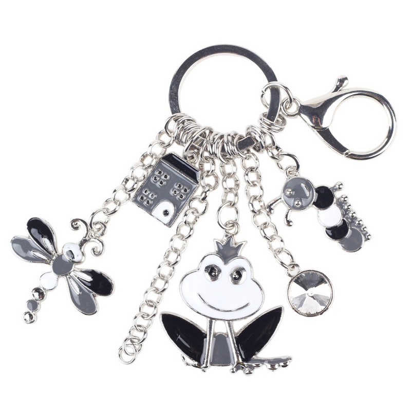 Bonsny 2016 email email broasca fluture omida animal breloc pentru femei fete geanta breloc breloc bijuterii accesorii