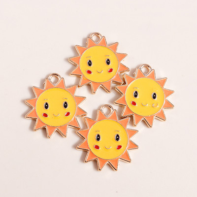 10 bucăți email stele astronaut Charms pentru bricolaj brățări și coliere 2 stiluri găsire bijuterii lucrate manual