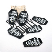 6 bucăți/pachet Brelocuri amuzante din acrilic de Halloween COUPSE GROSE ȘI VIBRAȚE INSPIROZATOARE Pandantive cu litere pentru breloc pentru cercei, bijuterii DIY