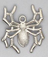 Amestecați 6 bucăți/pachet Breloc din aliaj punk cool de păianjen pandantive cu animale 3D pentru cercei colier breloc bricolaj bijuterii de Halloween faceți