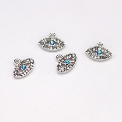 5 komada nove vintage turske narukvice za urokljivo oko, privjesci, sjajni mini kristalni dijamant, naušnica s vražjim okom, privjesak, nakit