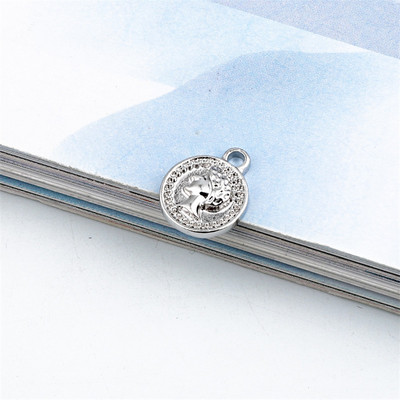 5 bucăți religioase Maria Moneda portret din aliaj farmece metal descoperiri cercei mici brățară colier pandantiv bijuterii face C134