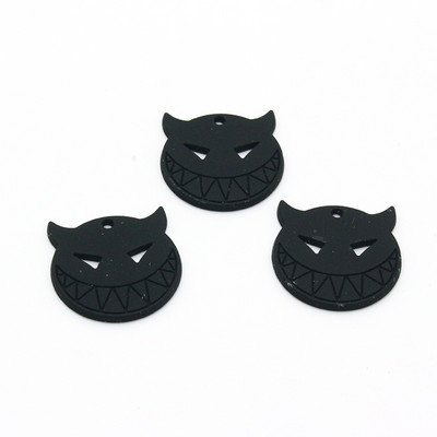 10 buc Baghetă magică Anime Demon Liliac Charms din aliaj Negru Roșu Cercei de Halloween Brățară pandantiv Accesoriu Diy Mix Bijuterii Face