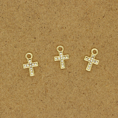 6 buc Cristal Cruce Fulger Star Cercei Brelocuri strălucitoare Brățară Colier Pandantiv Accesoriu DIY Mix Bijuterii Femei Face