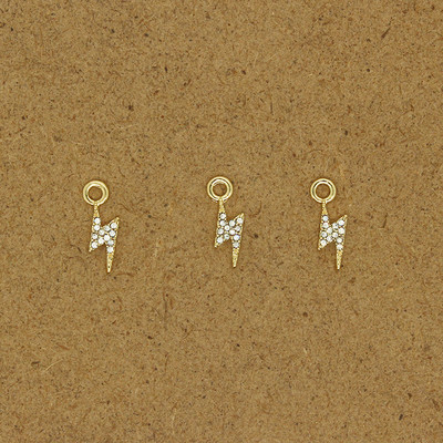 6 buc Cristal Cruce Fulger Star Cercei Brelocuri strălucitoare Brățară Colier Pandantiv Accesoriu DIY Mix Bijuterii Femei Face