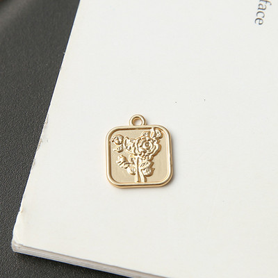 5 komada Vintage mat zlatne geometrijske portretne naušnice od legure privjesci Diy novčić Maria Narukvica Ogrlica Privjesak Nalazi za nakit Izrada