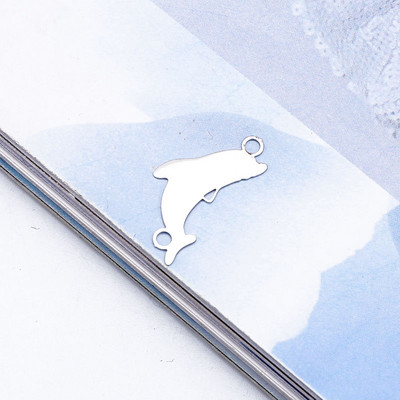 10 ks DIY zliatinové leopard jednorožec náramok konektory komponenty šperky prívesky vyrobiť duté delfín tiger náušnice príslušenstvo C275