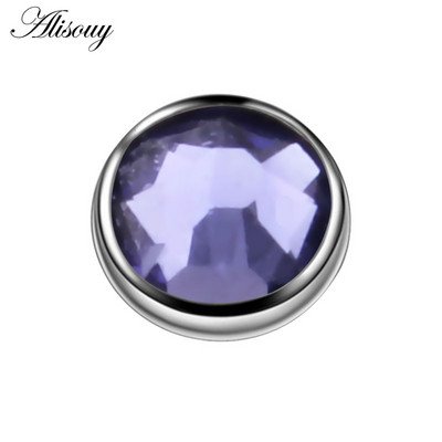 Alisouy 1PC G23 mikro dermalni piercing od titana, kubni cirkon, sidro, kristalna gornja površina dermalnog piercinga, 14G Nakit za tijelo