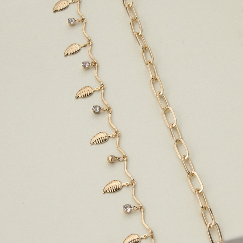 Brățară de gleznă cu lanț multistrat de culoare aurie pentru femei Boemia de epocă Bijuterii pentru picioare Accesorii pentru plajă