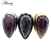 Alisouy 1PC Vodeni kamenčić od nehrđajućeg čelika Utezi za uho Teški ekspander Čepovi za rastezanje Mjerači Naušnice Nakit za piercing