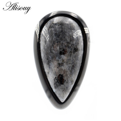 Alisouy 1PC Vodeni kamenčić od nehrđajućeg čelika Utezi za uho Teški ekspander Čepovi za rastezanje Mjerači Naušnice Nakit za piercing