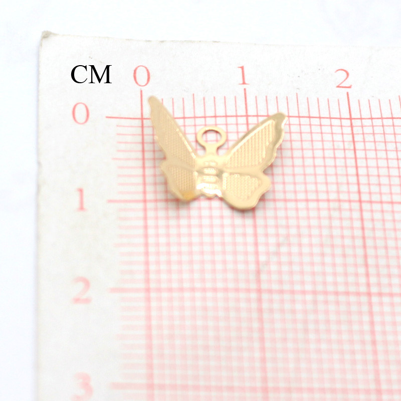 10 τμχ Χαριτωμένο 3D σκουλαρίκι πεταλούδας Σύνδεσμος κραμάτων Charms Χαριτωμένα μικρά σκουλαρίκια Βραχιόλι Κολιέ Μενταγιόν Εκλεκτά ευρήματα κοσμημάτων