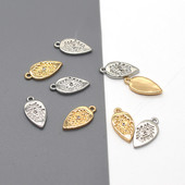 5 komada Vintage Waterdrop Leaves Novčić Naušnice Legure Privjesci Za Žene Naušnice Privjesak Narukvica Ogrlica Mali Dodatak Nakit