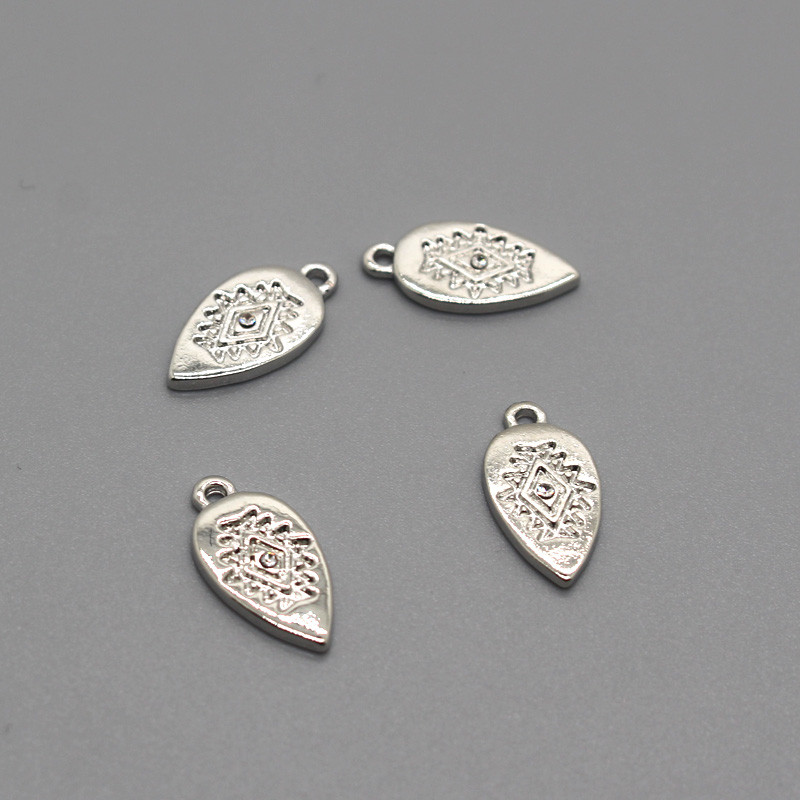 5 komada Vintage Waterdrop Leaves Novčić Naušnice Legure Privjesci Za Žene Naušnice Privjesak Narukvica Ogrlica Mali Dodatak Nakit