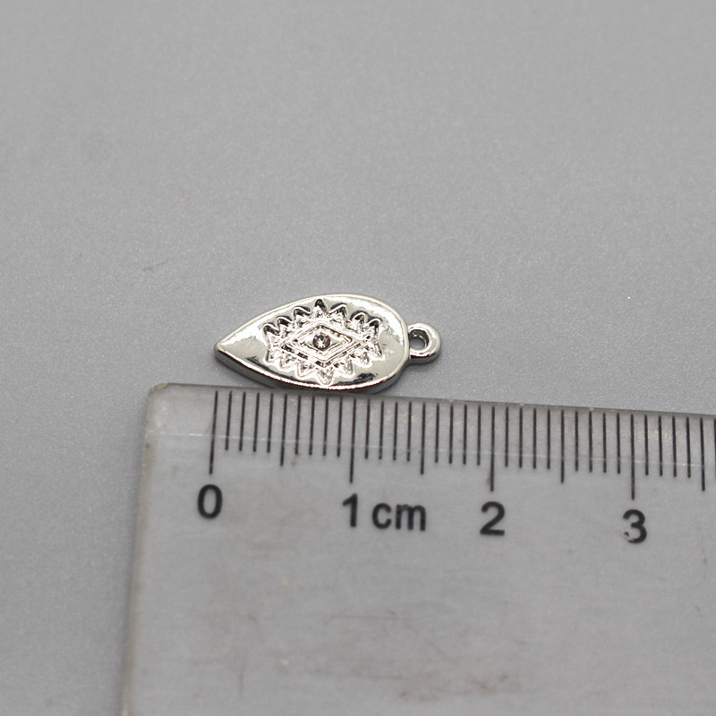 5 komada Vintage Waterdrop Leaves Novčić Naušnice Legure Privjesci Za Žene Naušnice Privjesak Narukvica Ogrlica Mali Dodatak Nakit