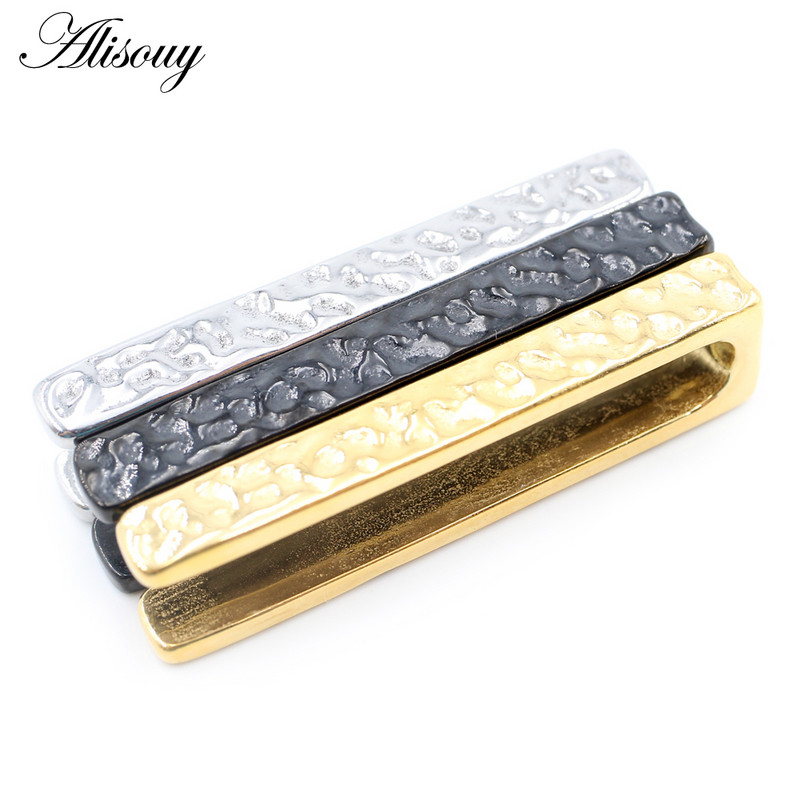 Alisouy 1PC simplu turnare din oțel inoxidabil ureche greutate urechi grele expansor targă dopuri calibre cercei corp piercing bijuterii