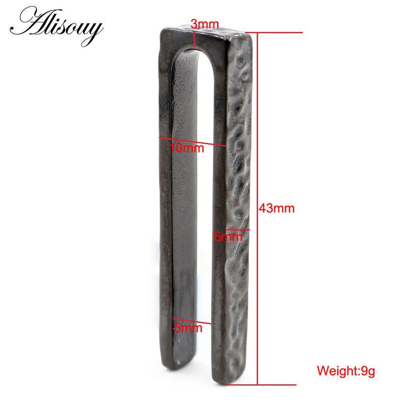 Alisouy 1PC simplu turnare din oțel inoxidabil ureche greutate urechi grele expansor targă dopuri calibre cercei corp piercing bijuterii