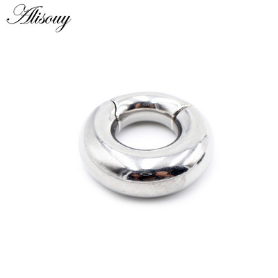 Alisouy 1PC Punk 316L din oțel inoxidabil magnetice urechi greutăți expansor targă dopuri tuneluri gauge cercei corp piercing bijuterii