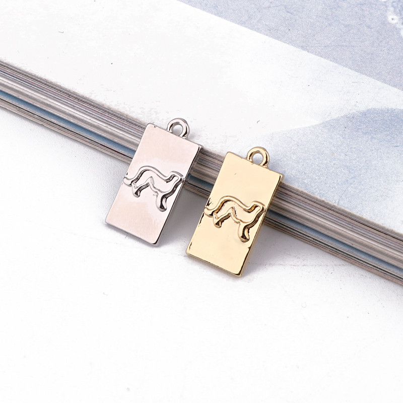 5 bucăți 10*20mm Leopard Cocotier Cercei Brelocuri aliaj Rezultate bijuterii DIY pandantiv Colier Bratara Accesorii