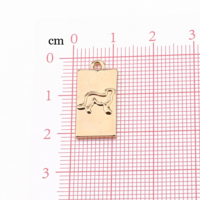 5 bucăți 10*20mm Leopard Cocotier Cercei Brelocuri aliaj Rezultate bijuterii DIY pandantiv Colier Bratara Accesorii