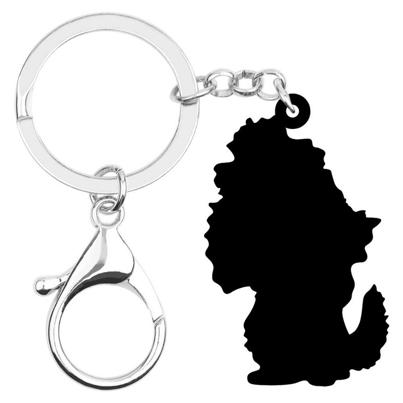 NEWEI Acrilic Ziua Îndrăgostiților Lanțuri chei cu flori pentru pisici Brelocuri cu animale Geantă Poșetă pentru mașini Decorații pentru femei, fete, adolescenți, farmece, cadou