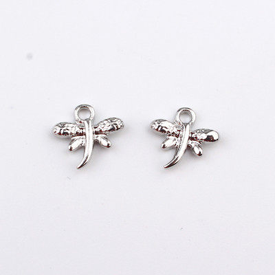 10 buc. Pește mic, pasăre, fulger, șarpe, cercei, brelocuri din aliaj, simplu, brățară, colier, pandantiv, accesoriu de bijuterii