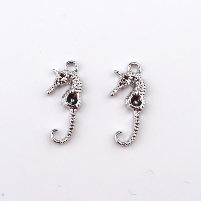 10 buc. Pește mic, pasăre, fulger, șarpe, cercei, brelocuri din aliaj, simplu, brățară, colier, pandantiv, accesoriu de bijuterii