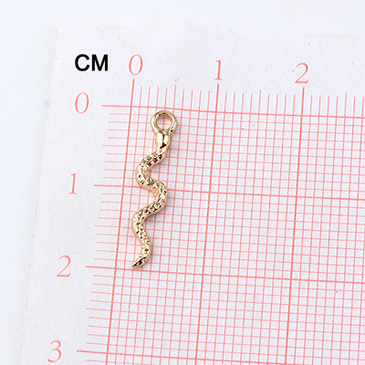 10 buc. Pește mic, pasăre, fulger, șarpe, cercei, brelocuri din aliaj, simplu, brățară, colier, pandantiv, accesoriu de bijuterii