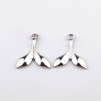 10 buc. Pește mic, pasăre, fulger, șarpe, cercei, brelocuri din aliaj, simplu, brățară, colier, pandantiv, accesoriu de bijuterii