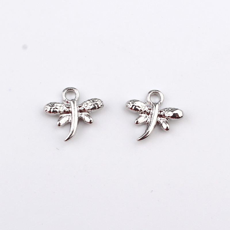 10 buc. Pește mic, pasăre, fulger, șarpe, cercei, brelocuri din aliaj, simplu, brățară, colier, pandantiv, accesoriu de bijuterii