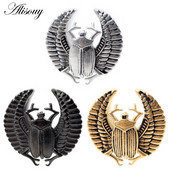 Alisouy 1PC 8-25mm Oțel inoxidabil Gândaci Aripi șa ureche tunel mufă expansor targă calibre cercei piercing bijuterii pentru corp