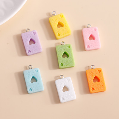 10 bucăți 26x13mm desene animate 3D rășină brelocuri înghețată pentru bricolaj realizarea pandantive coliere cercei drăguți brățări lucrate manual