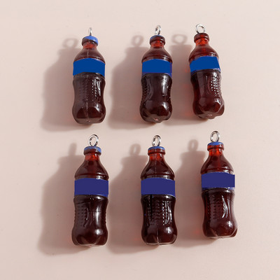 10 bucăți 26x13mm desene animate 3D rășină brelocuri înghețată pentru bricolaj realizarea pandantive coliere cercei drăguți brățări lucrate manual