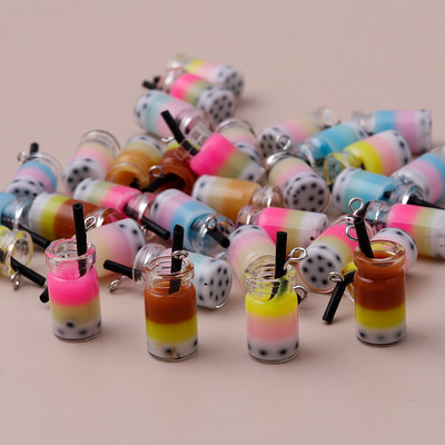 10 bucăți 26x13mm desene animate 3D rășină brelocuri înghețată pentru bricolaj realizarea pandantive coliere cercei drăguți brățări lucrate manual