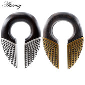 Alisouy, 1 buc, turnare, din aliaj de lemn, cheie goală, greutăți rotunde pentru ureche