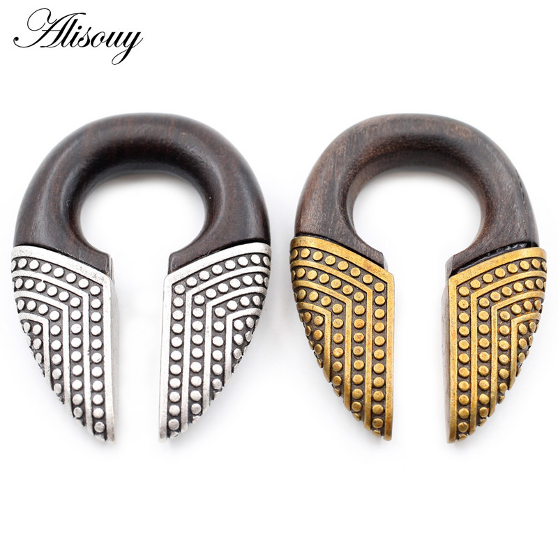 Alisouy, 1 buc, turnare, din aliaj de lemn, cheie goală, greutăți rotunde pentru ureche