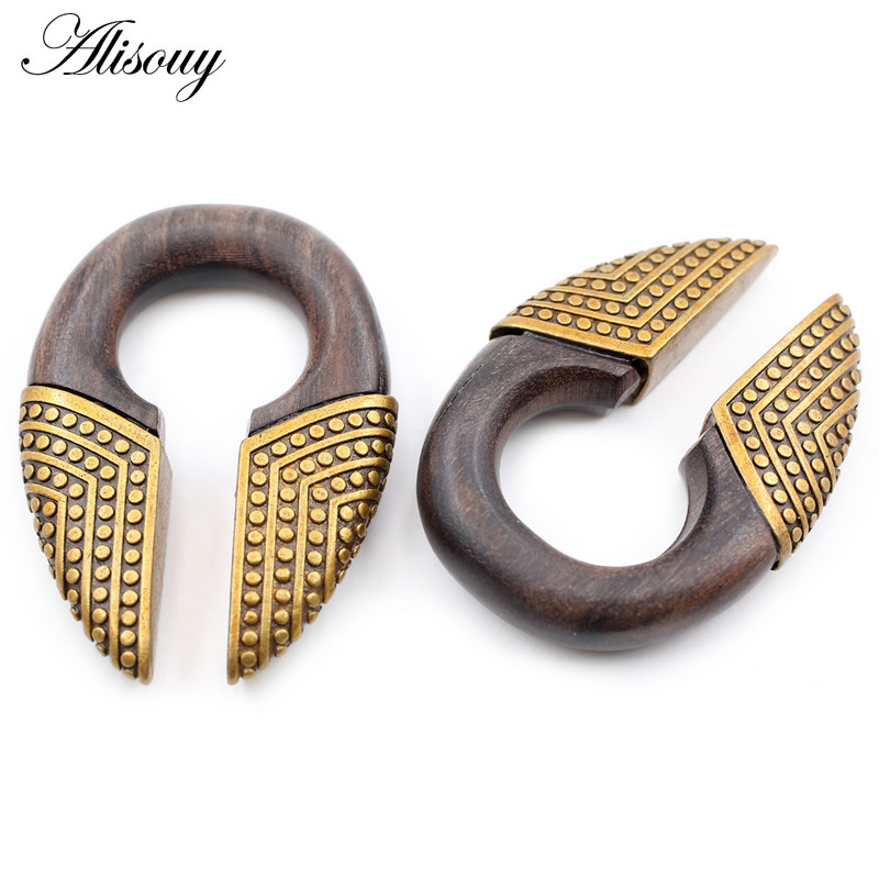 Alisouy, 1 buc, turnare, din aliaj de lemn, cheie goală, greutăți rotunde pentru ureche