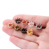 20vnt 8 spalvų lydinio palaidi tarpiklio karoliukai auksiniai sidabriniai karoliukai papuošalams gaminti „pasidaryk pats“ apyrankė Rankų darbo priedai 7x10 mm