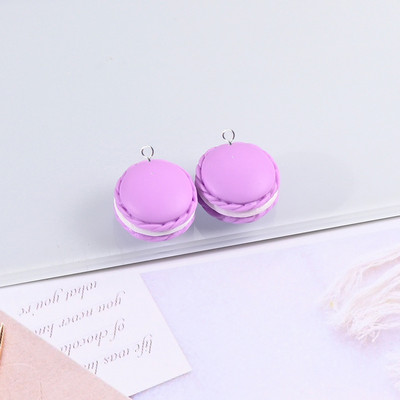 10 buc. Macaron din rășină, bijuterii cu pandantiv pentru biscuiți din desene animate, bijuterii, farmece drăguțe și amuzante, bricolaj, cercei, breloc, accesorii C570