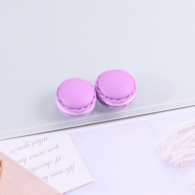 10 buc. Macaron din rășină, bijuterii cu pandantiv pentru biscuiți din desene animate, bijuterii, farmece drăguțe și amuzante, bricolaj, cercei, breloc, accesorii C570