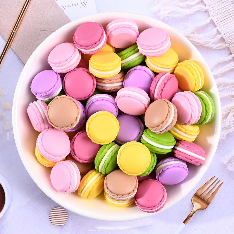 10 buc. Macaron din rășină, bijuterii cu pandantiv pentru biscuiți din desene animate, bijuterii, farmece drăguțe și amuzante, bricolaj, cercei, breloc, accesorii C570