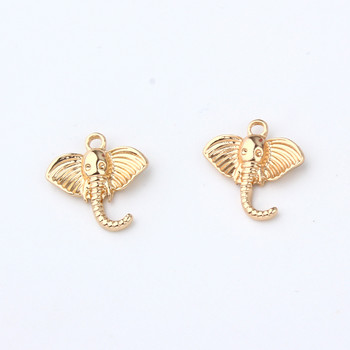 10 τμχ Vintage Bird Elephant Earring Alloy Charms Exquisite Connector Βραχιόλι Findings DIY Eardrop Jewelry αξεσουάρ