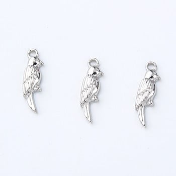 10 τμχ Vintage Bird Elephant Earring Alloy Charms Exquisite Connector Βραχιόλι Findings DIY Eardrop Jewelry αξεσουάρ