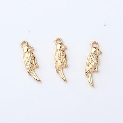 10 vnt. vintažinio paukščio dramblio auskarų lydinio pakabukai išskirtiniai apyrankės jungčių radiniai „pasidaryk pats“ ausinių papuošalų priedas