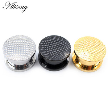 Alisouy 2 бр. 8-25 mm земна топка от неръждаема стомана Тунели за уши Тапи Разширители за плът Носилки Датчици Пиърсинг Бижута за тяло