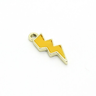 10 bucăți punk mini mic fulger rășină cercei farmece drăguț diy modă brățară pandantiv decorativ accesorii bijuterii de modă