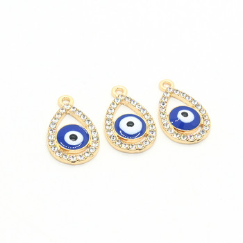 6 τμχ Vintage Μαύρο λουλούδι Drop Eye Eye Σάλτσες Γυαλιστερό Rhinestone Σκουλαρίκι Devil\'s Eye Κρεμαστά Γυναικεία κοσμήματα