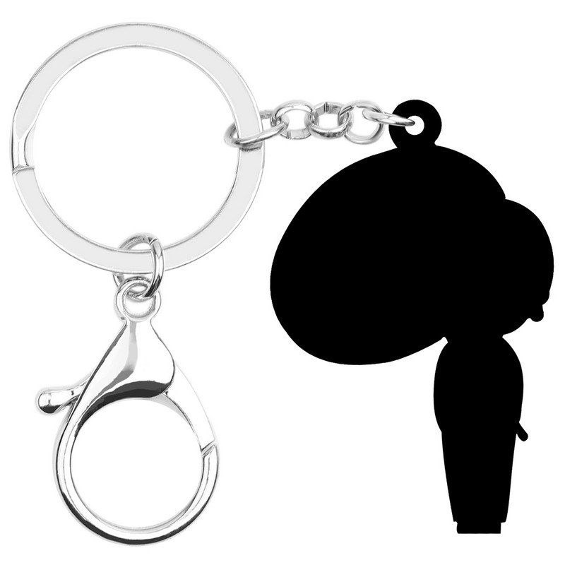 Newei Acrilic Smile Breloc pentru păpuși japoneze Breloc Breloc lung Bijuterii pentru femei, fete, copii, cadou, geantă, decorare mașină